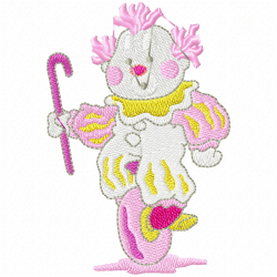 Joker Clowns Embroidery Design 2